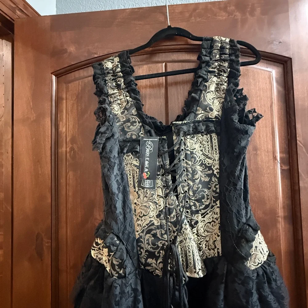 NWT Burlesque Dress Costume - Picture 4 of 5